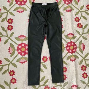 Leather High Waisted Pants from Abercrombie